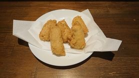 彩り野菜のささみ揚げ