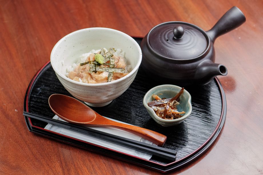 〆メニュー‼︎真鯛の出汁茶漬け