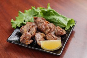 ピリッと！砂肝の黒胡椒炒め😎