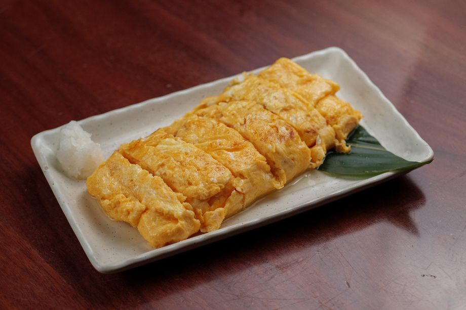 料亭のだし巻き卵