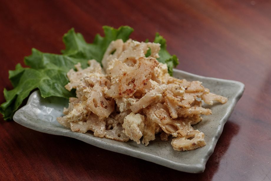 濃厚‼︎蓮根チーズ炒め