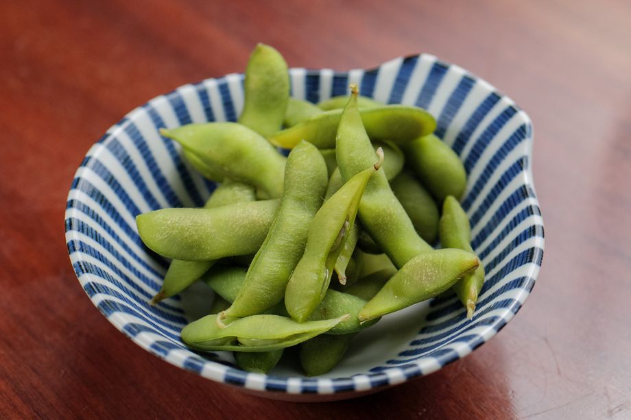 茹でたて♨️あつあつ茶豆♨️