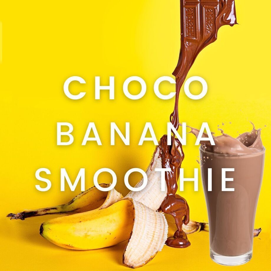 ヒルズのチョコバナナスムージー