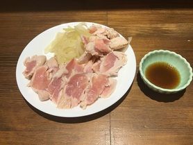鶏ササミのたたき