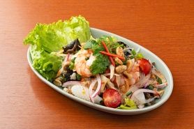 ヤムウンセン ยำวุ้นเส้น 春雨のサラダ　辛さ★3