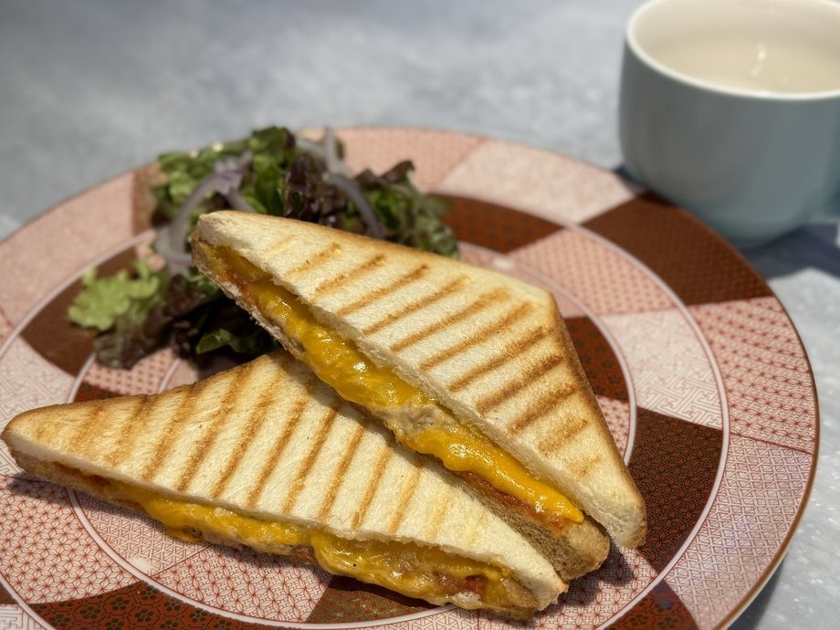 ホットサンドとドリンクセット