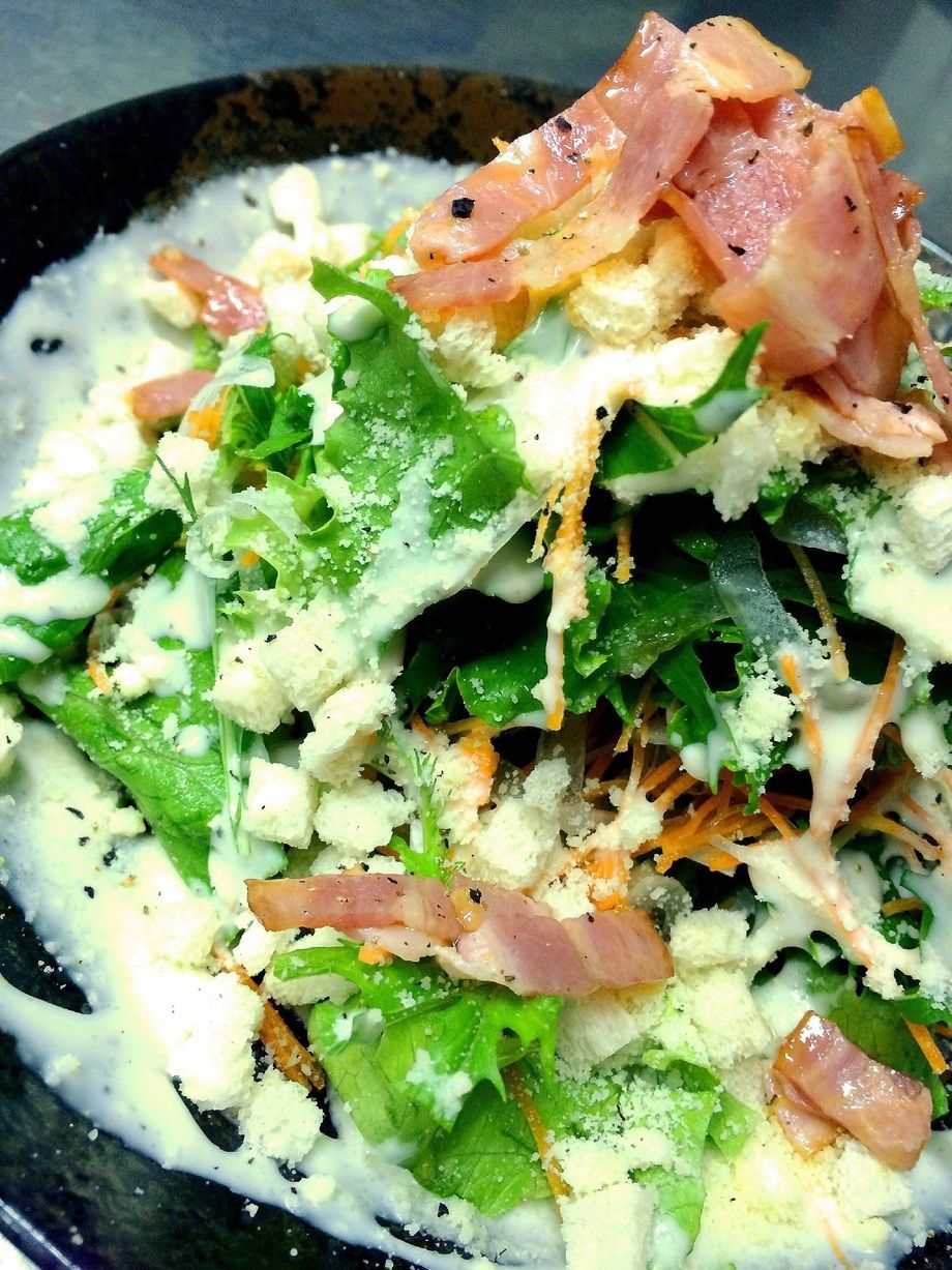 『シャキシャキ‼︎』シーザーサラダ（500円）