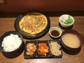 海鮮チヂミ定食