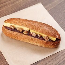 桐生全粒パンとグラスフェッドバターのあんバター