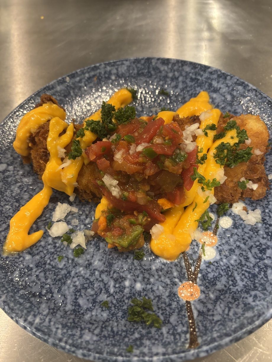 🌺沖縄タコス風白身魚フライ