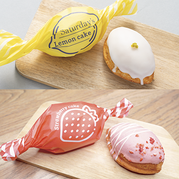 Saturday'sレモン＆イチゴケーキ3個セット(残り5個)