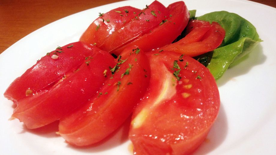 冷やしトマト（５００円）