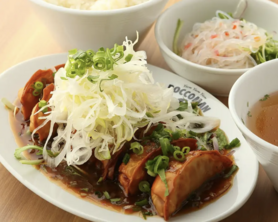 【🉐お得なセット🥟】ネギまみれの油淋餃子定食