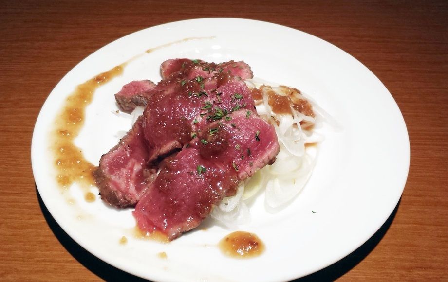 ローストビーフ(お時間３０分程度いただきます。)（５００円）