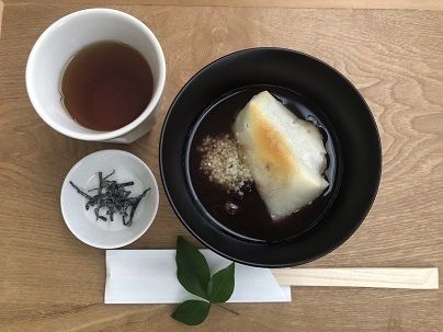 ぜんざい（ほうじ茶付）