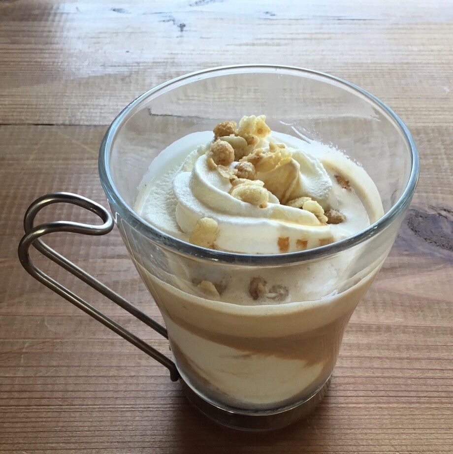 アフォガート　（プレミアムバニラソフト+エスプレッソかけ）