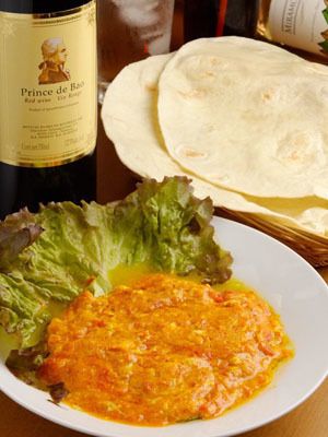 ふわふわトマトオムレツ