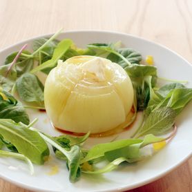 まるごと蒸し淡路玉ねぎのかえしバター