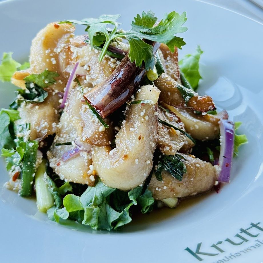 豚トロ肉のスパイシー和え（1380.）