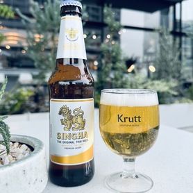 シンハー　瓶ビール(330ml)