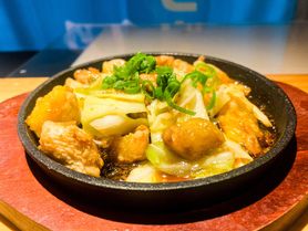 熱々！地鶏の鉄板焼き(県産鶏)