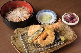 米ぷら(温)米粉うどんセット