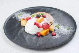 モーニングパンケーキ【ヨーグルトソース】