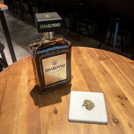 【自家製ほうじ茶リキュール】アマレット✖️やぶきた ソーダ割