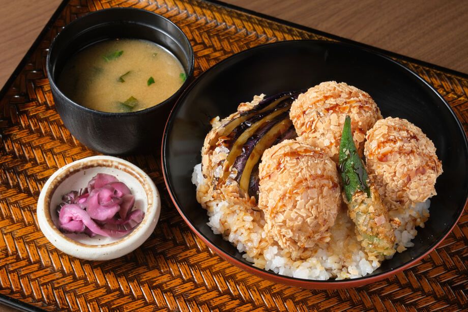 [ハラル]チキン米ぷら丼