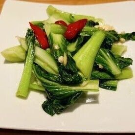 青梗菜にんにく炒め