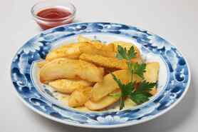 フライドポテト　カレー