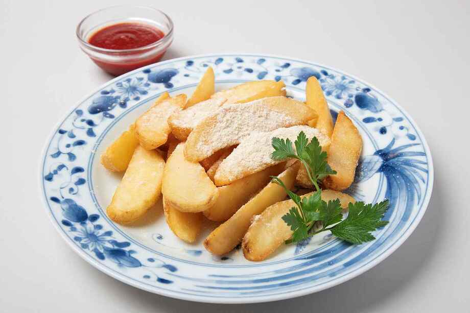 フライドポテト　バター醬油