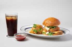 フィッシュかつバーガー セット