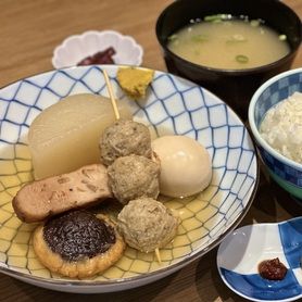 KAN名物 虎ノ門おでん定食