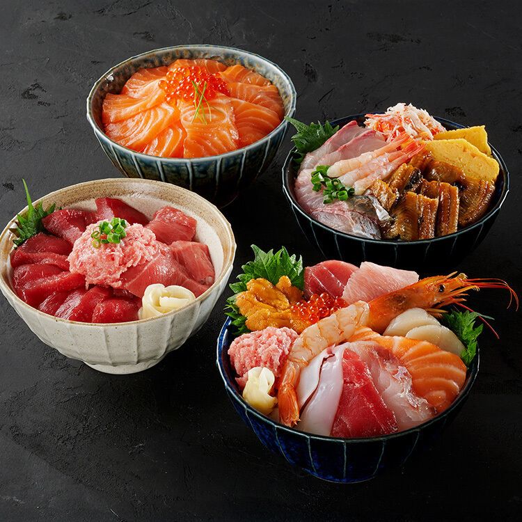 芝浜市場　カスタム海鮮丼 990円～