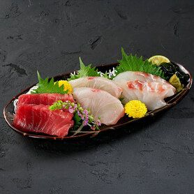 本日の鮮魚　刺身三点盛り