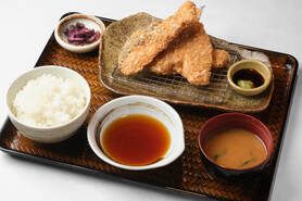 米ぷら海鮮盛り定食