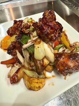 鶏肉の特製味噌だれ回鍋肉