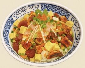 おすすめ！！　バラチラシ丼　