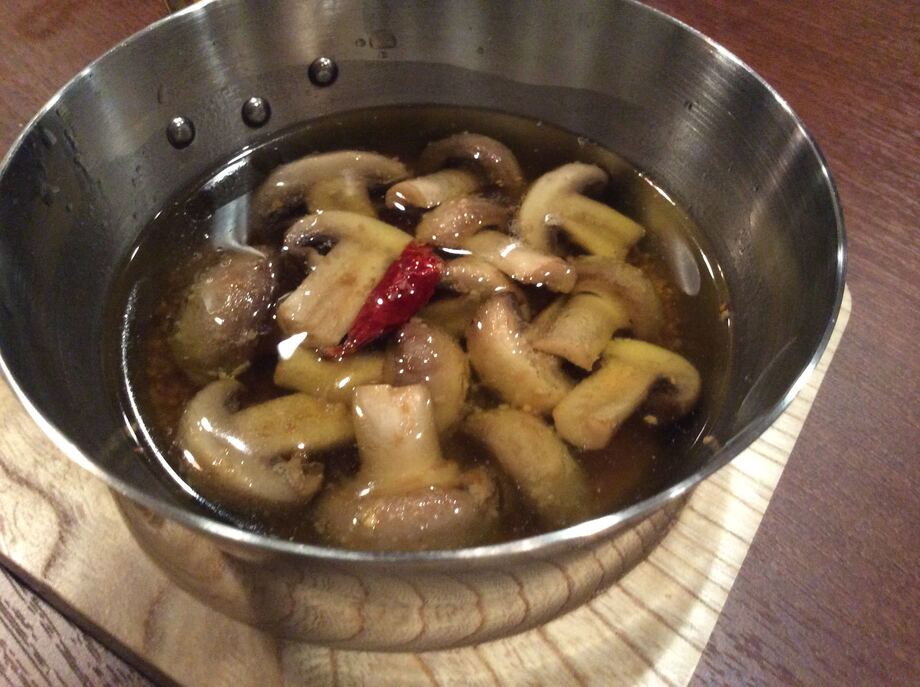 ツブ貝アヒージョ