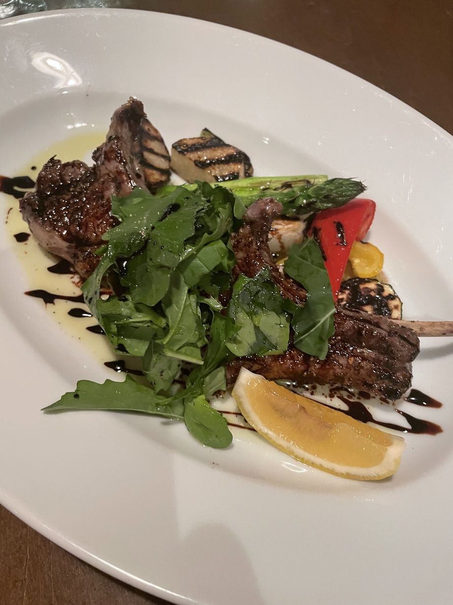 仔羊肉のグリル