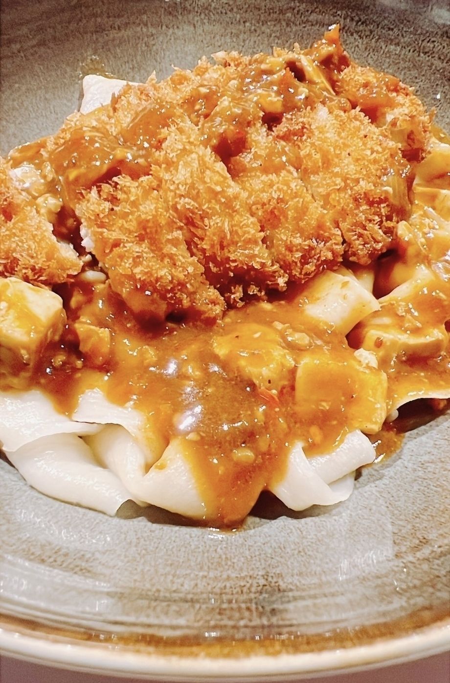 麻婆豚カツカレービャンビャン麺