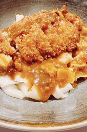 麻婆豚カツカレービャンビャン麺