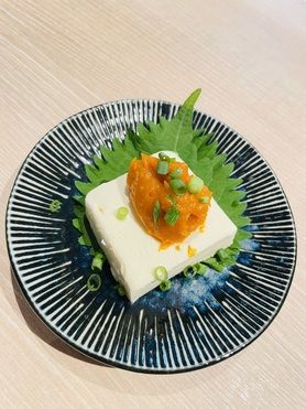 粒うにとクリームチーズ