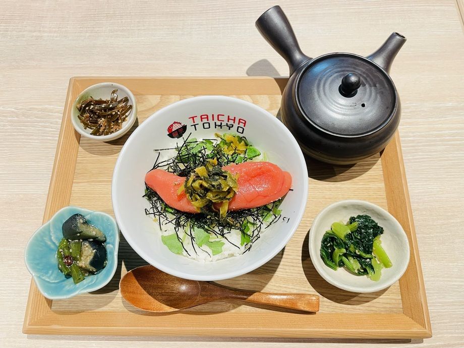 高菜明太子茶漬け膳