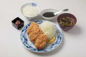 上ヒレ味噌かつ定食