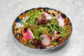 旬野菜と鮮魚のサラダ