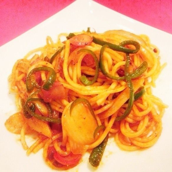 懐かしいナポリタン