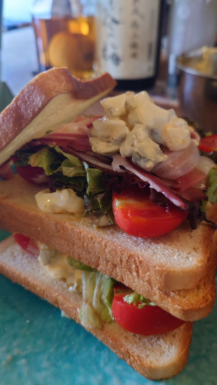 夜アフタヌーン ティーペアリング♦︎“究極の茶ンドウイッチ”とペアリングプレート９種&宇治茶（3200）