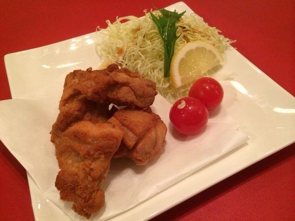 ジューシーな鳥ももから揚げ